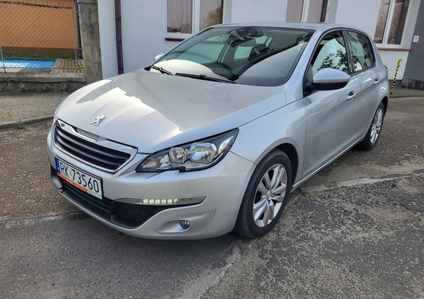 Peugeot 308 cena 36300 przebieg: 198000, rok produkcji 2016 z Gryfice małe 631